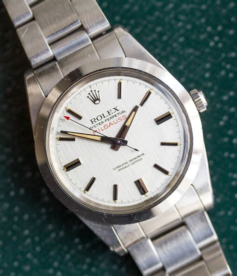 rolex chronographe antimagnetic automatic watch|rolex milgauss.